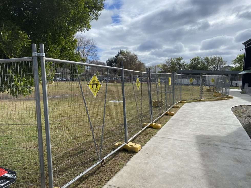 Temporary Fencing at the St Kilda Festival